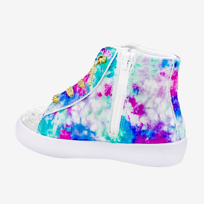 Avery Metallic Glitter Sneakers for Fashionable Style