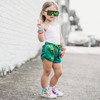 Avery Metallic Glitter Sneakers for Fashionable Style