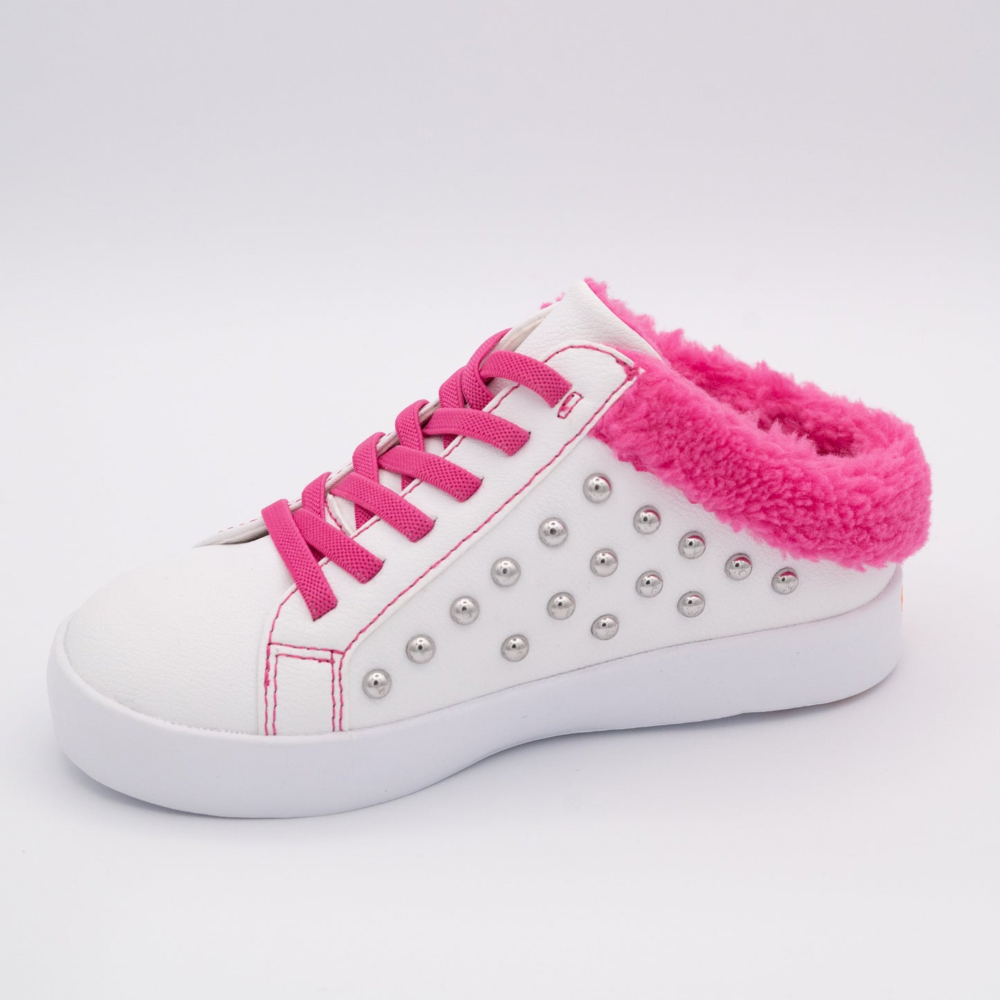 Brooke Cozy Fleece Pink Sneakers