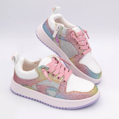 Sivania Low Tops Glitter Pinky Sneakers