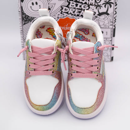 Sivania Low Tops Glitter Pinky Sneakers