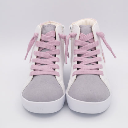 Taylor Fashion Hightops Pink Sneakers