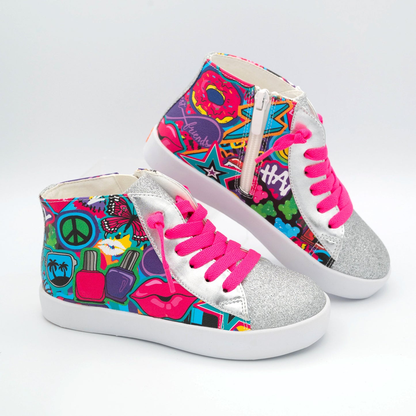Mary Style Child X Kicks Hightops Sneakers