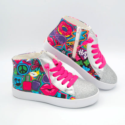 Mary Style Child X Kicks Hightops Sneakers