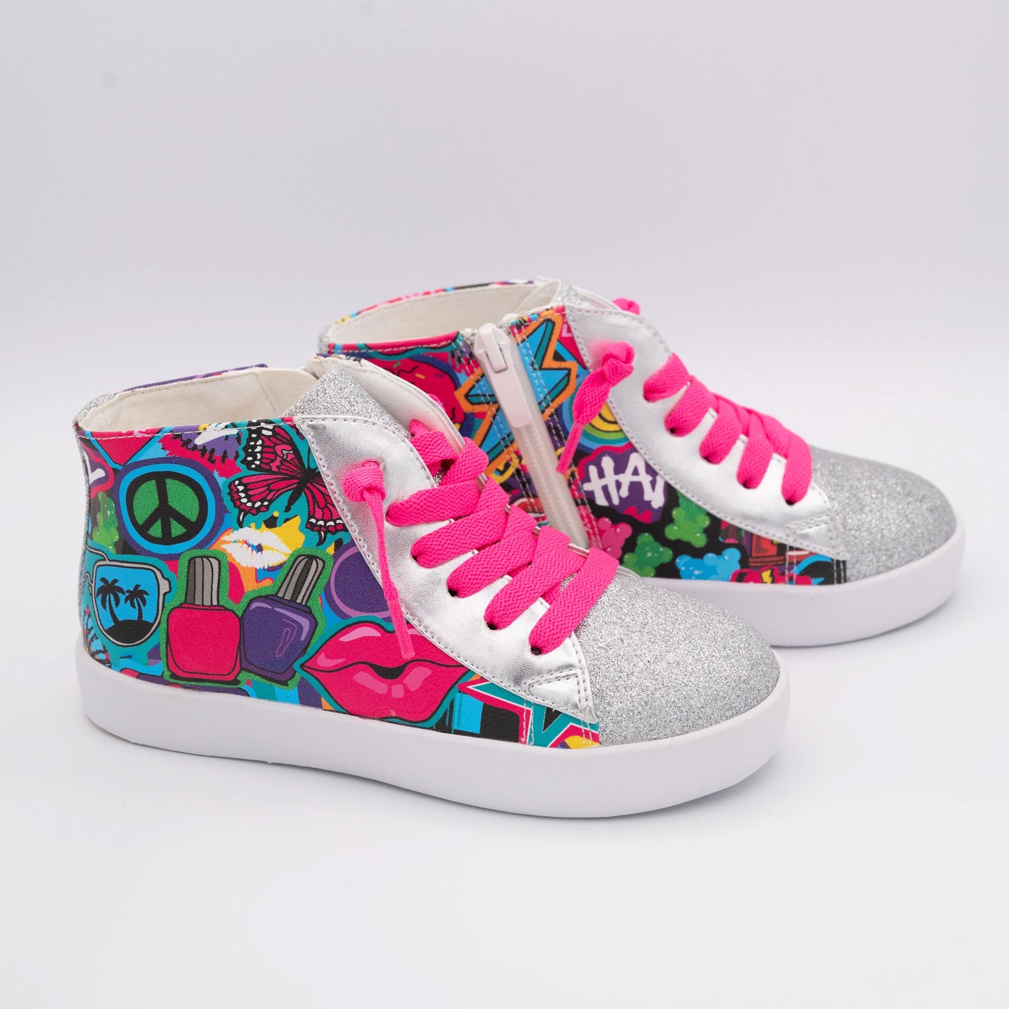 Mary Style Child X Kicks Hightops Sneakers