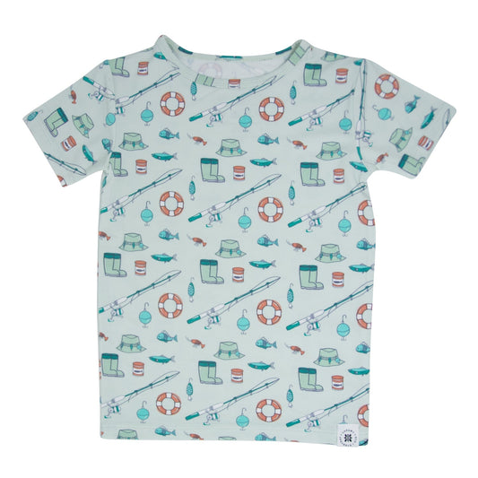 Anuel Fishing Poles Summer Pajama Set