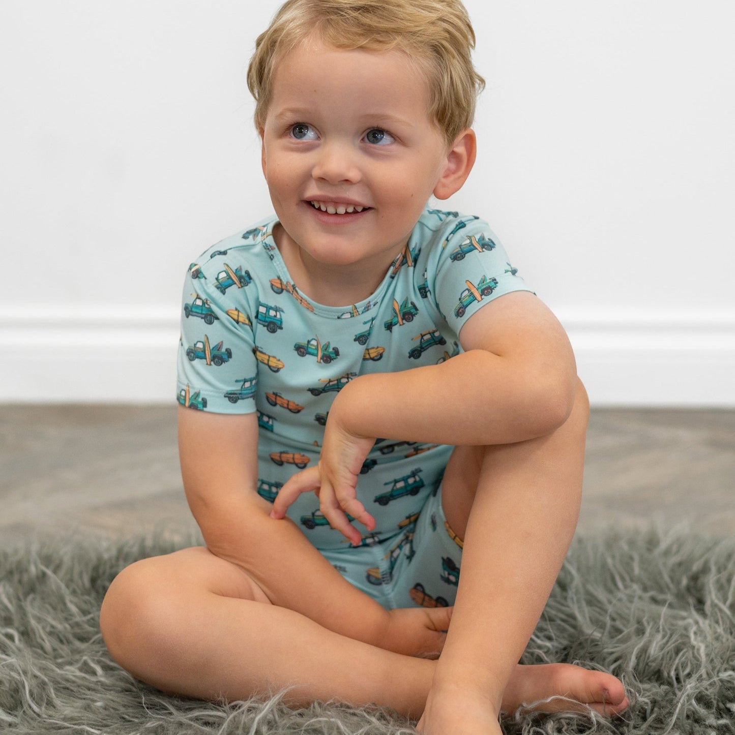 Soler Surfing Beach Summer Pajama Set