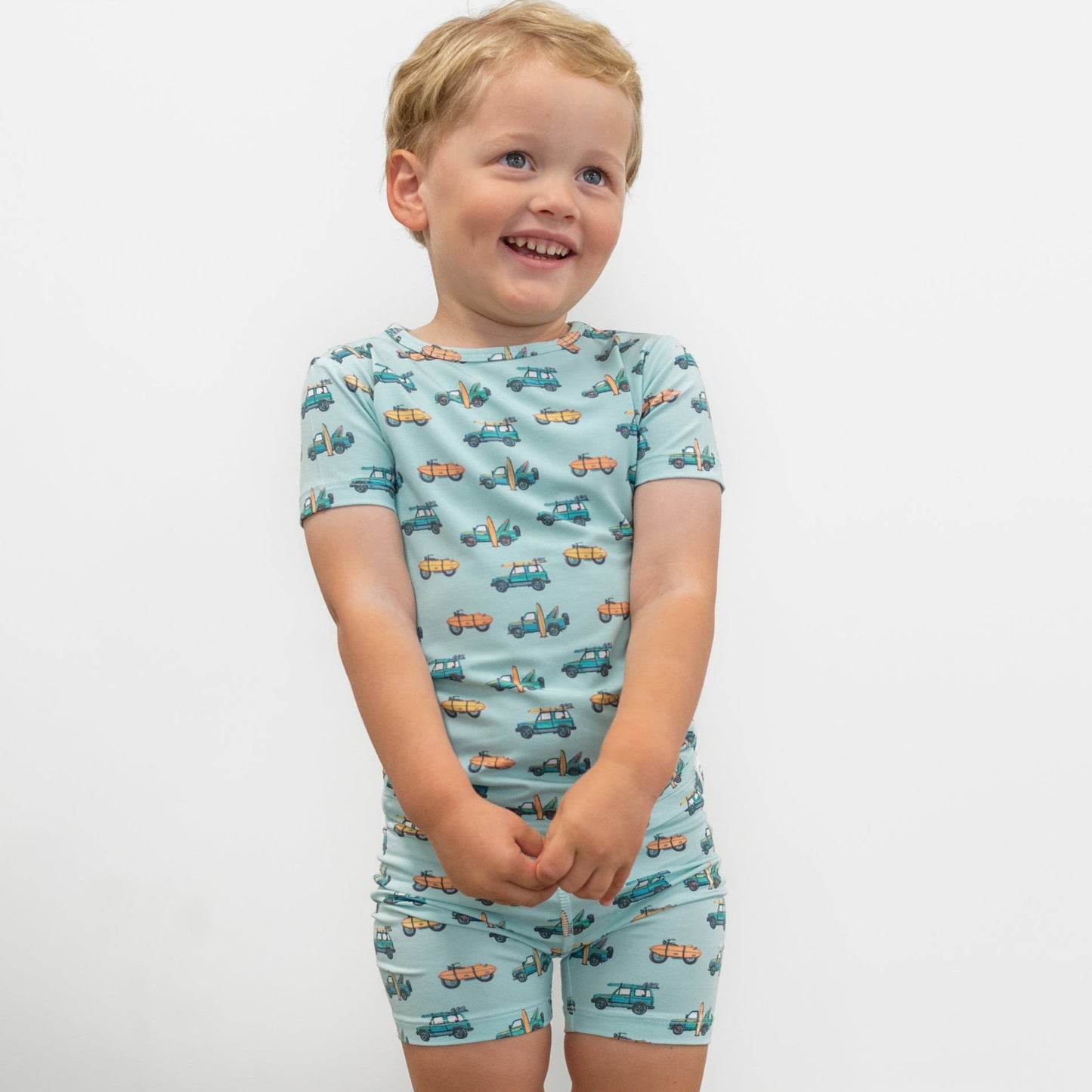 Soler Surfing Beach Summer Pajama Set