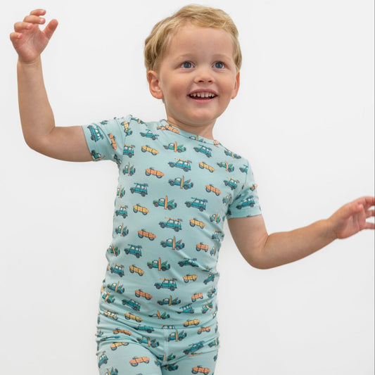Soler Surfing Beach Summer Pajama Set