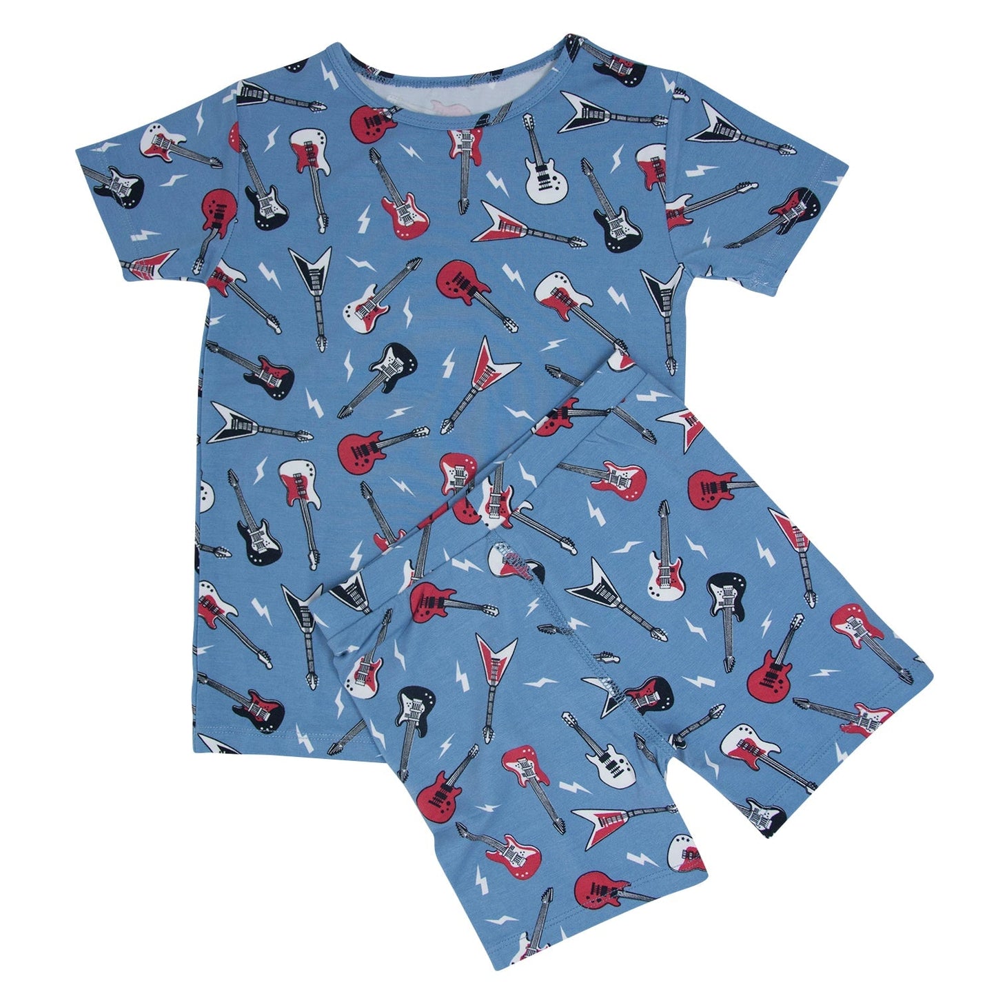 Brownie Electric Guitars Rockstar Summer Pajama Set