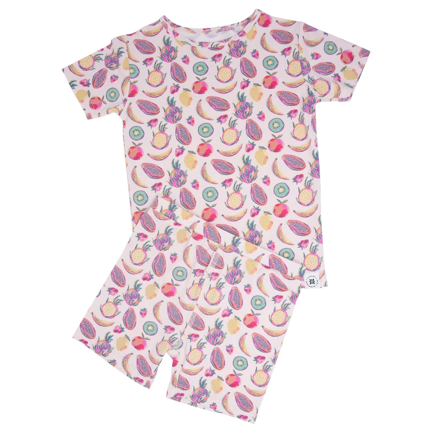 Leticia Tropical Fruit Summer Pajama Set