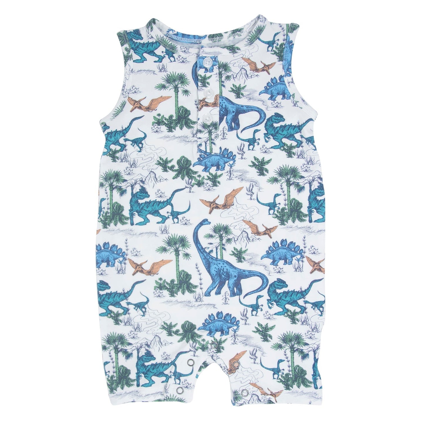 Dinosaur Adventures Tank Romper