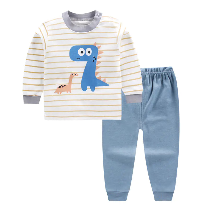 Coco Cotton Pajama Set for Kids 0-5 Years with Cartoon Design