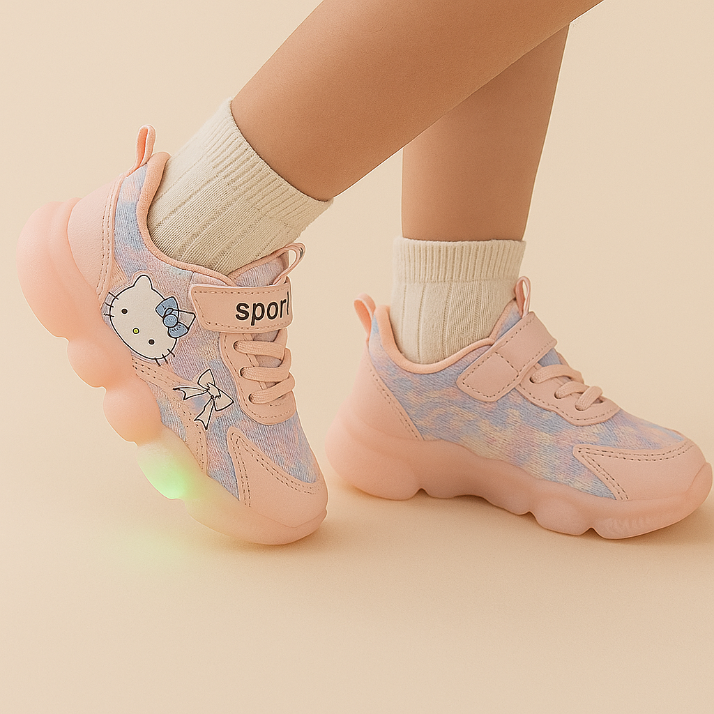 Rosairis Bubble LED Sneakers for Kids (1-6 Years)