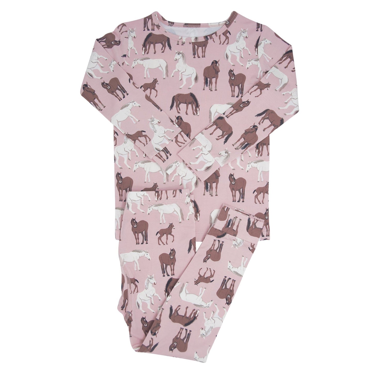 Rockie Wild Horses Big Kid Pajama Set