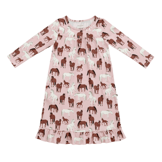 Maria Wild Horses Boho Dress