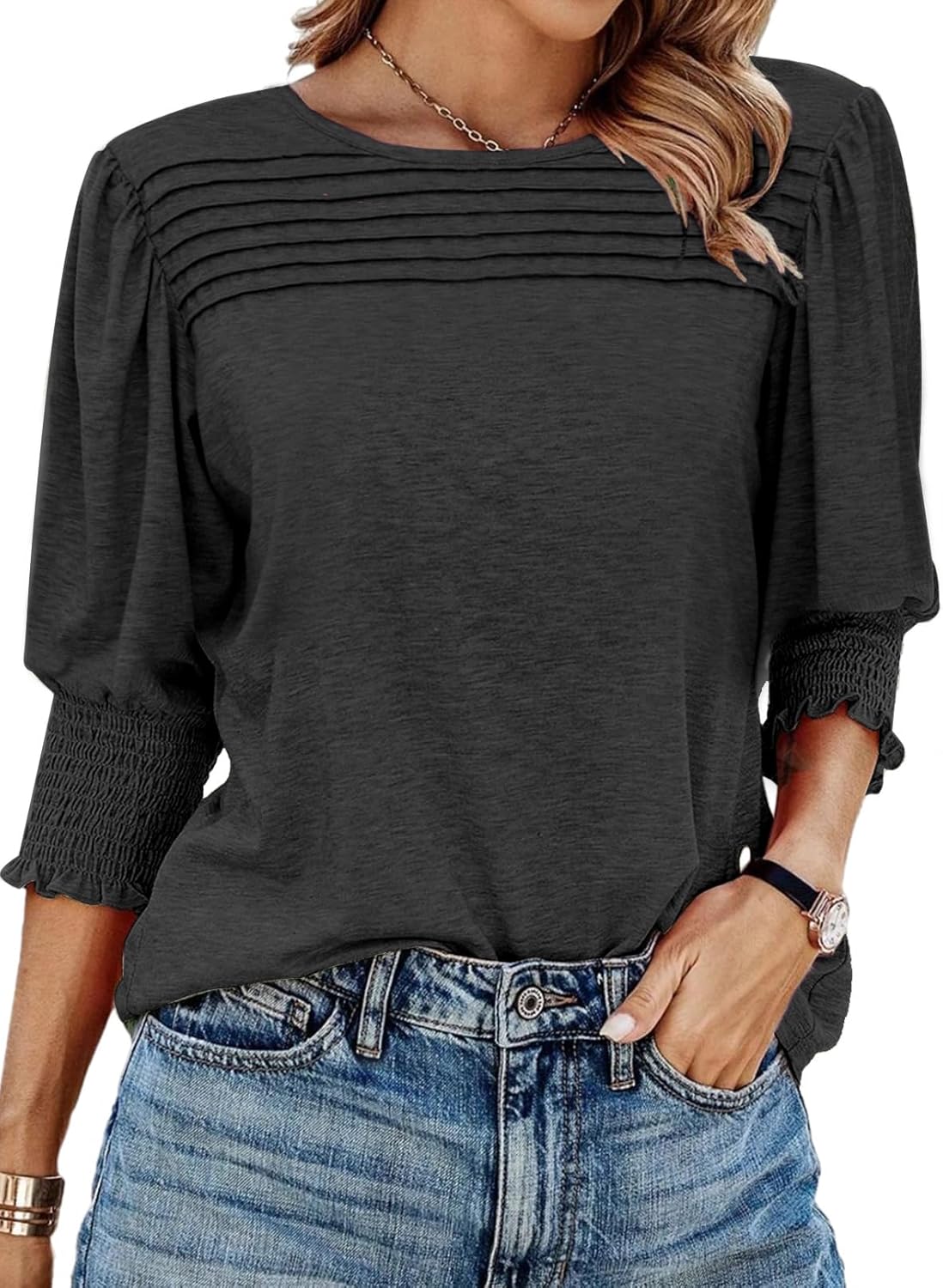 Felicia Long Sleeve Tunic Spring Fashion Sexy Casual Tops