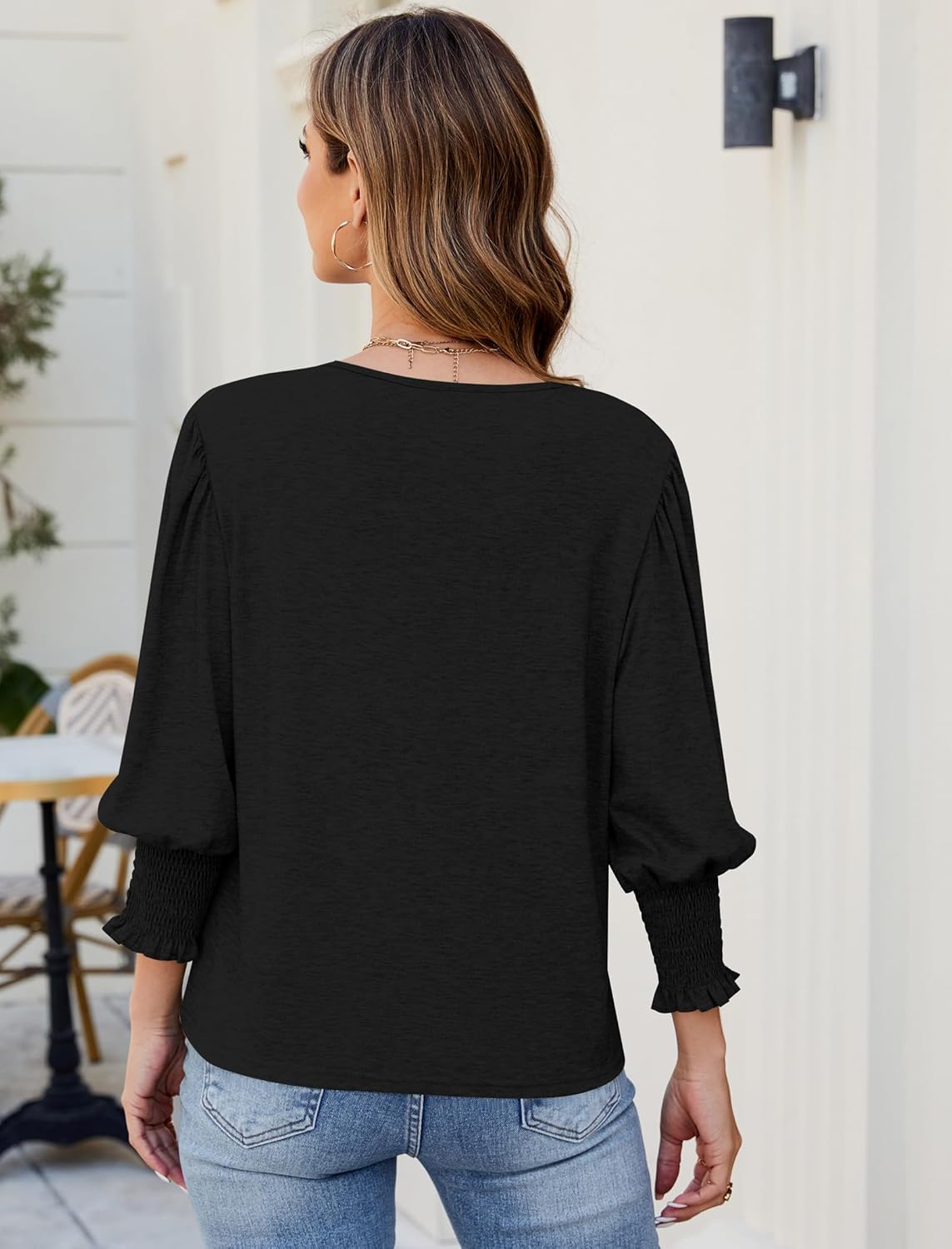 Felicia Long Sleeve Tunic Spring Fashion Sexy Casual Tops