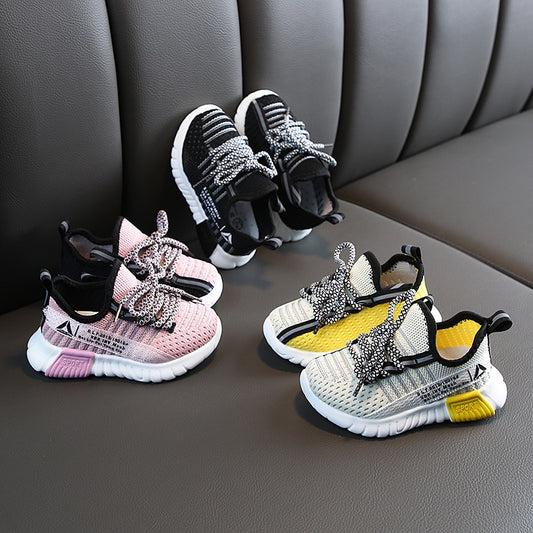 Shoes Baby Boys Girls Mesh Sneakers Children Breathable Sport - GuGuTon