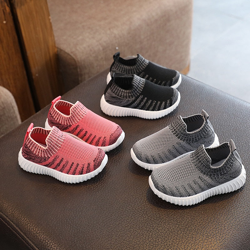 Kids Knitted Casual Shoes Sneakers for Boys Girls - GuGuTon