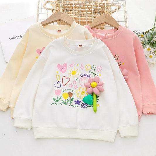 Lucero Sweatshirts Baby Toddler Long-sleeve Cotton comfort