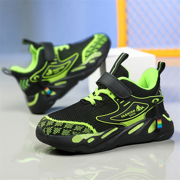 Breathable Kid Sneaker Boys Basketball Shoes Fashion Casual - GuGuTon