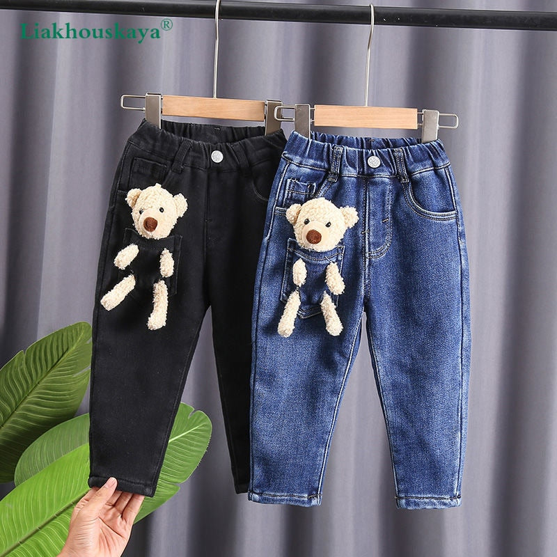 Omal Spring Autumn Kids Casual High Quality Children Trousers