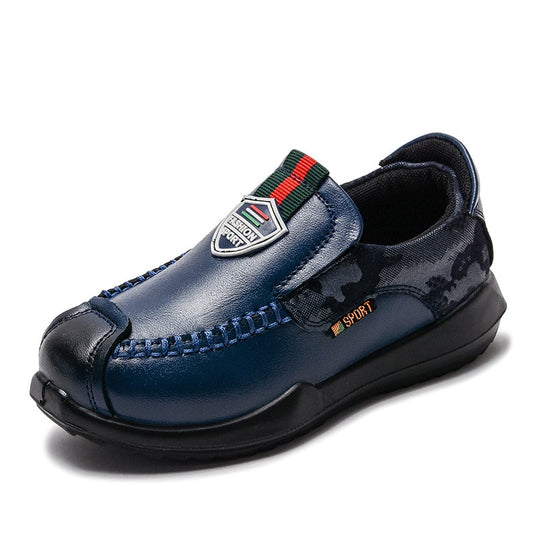 Boys Shoes For Kids Genuine Leather Casual Children - GuGuTon